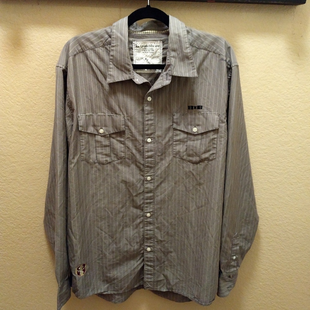 Men's Quicksilver Pinstripe Shirt